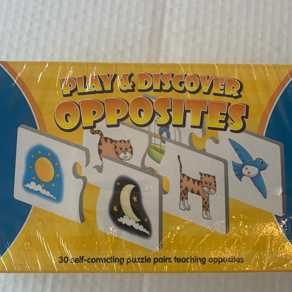 The Learning Journey “Play and Discover Opposites” puzzle pairs